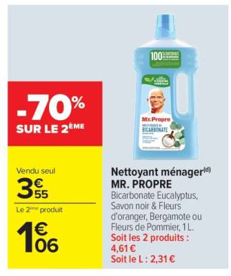 NETTOYANT MÉNAGER "MR PROPRE"