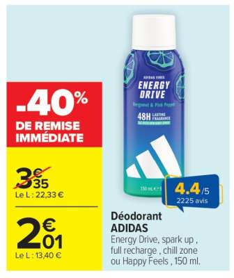 Déodorant Adidas
