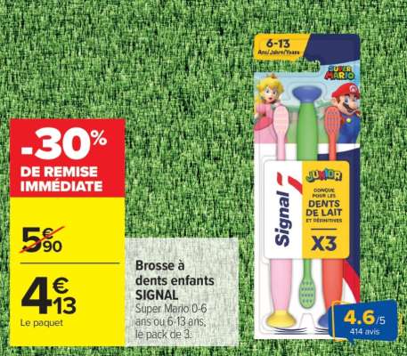 BROSSE A DENTS ENFANTS “SIGNAL”