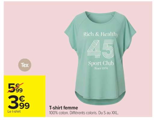 T-shirt femme