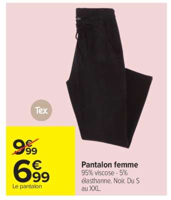 Pantalon femme