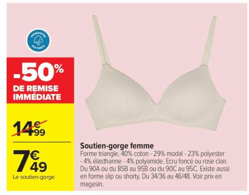 Soutien-gorge femme