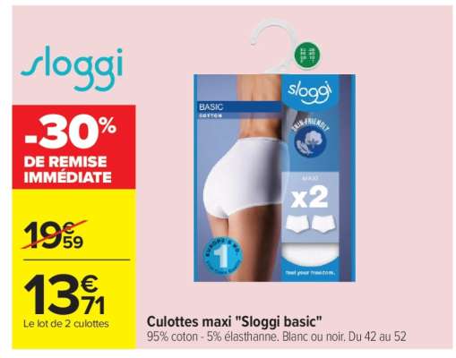 Culottes maxi "Sloggi basic"