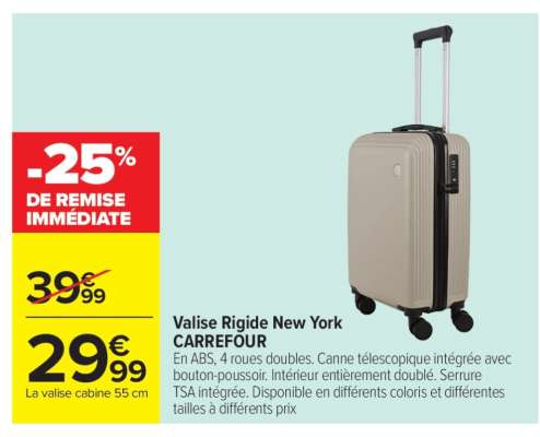Valise rigide New York CARREFOUR