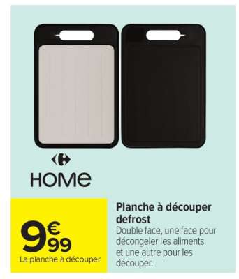 Planche à découper defrost