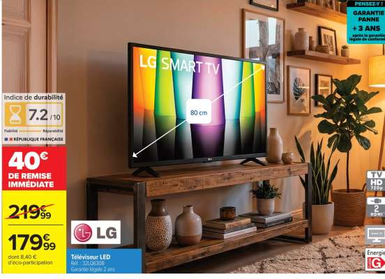 Téléviseur LED LG