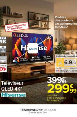 Téléviseur QLED 4K
