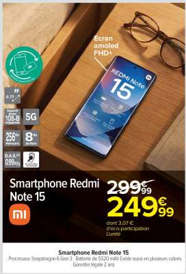 SMARTPHONE REDMI NOTE 15