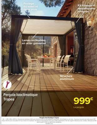 Pergola bioclimatique Tropea