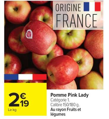 Pomme Pink Lady