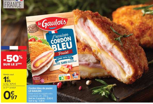 Cordon Bleu De Poulet Le Gaulois