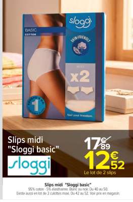 Slips midi "Sloggi basic"