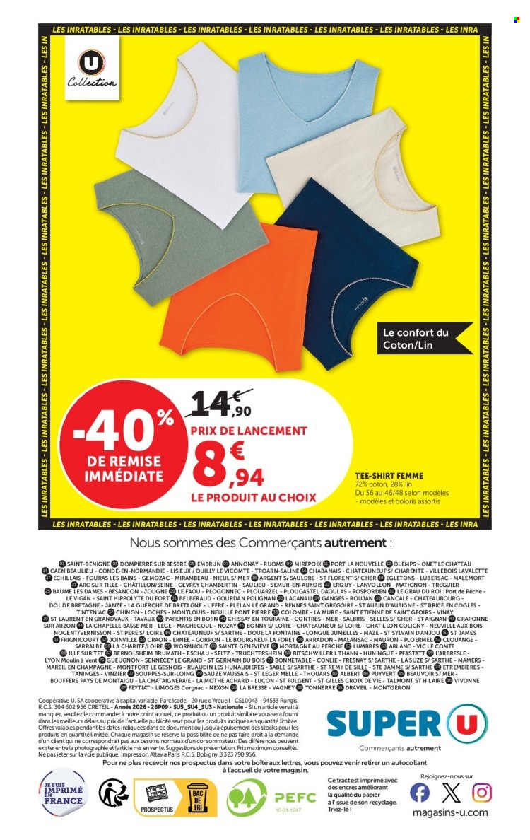 Catalogue SUPER U - 08/04/2026 - 19/04/2026. Page 8