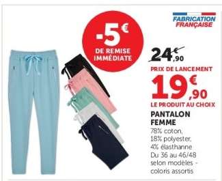 Pantalon femme
