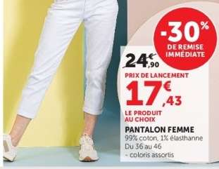 Pantalon femme