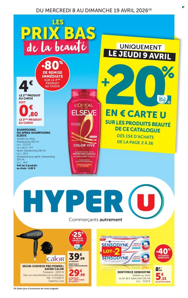 Catalogue HYPER U - 08/04/2026 - 19/04/2026. Page 1