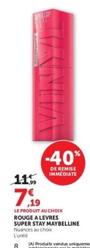 ROUGE A LEVRES SUPER STAY MAYBELLINE