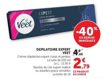 DEPILATOIRE EXPERT VEET