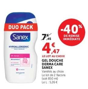 GEL DOUCHE DERMA CARE SANEX
