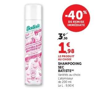 Shampooing Sec Batiste