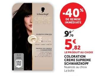 Coloration Crème Suprême SCHWARZKOPF