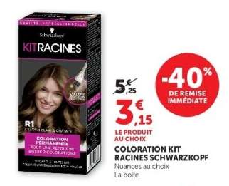 Coloration Kit Racines Schwarzkopf