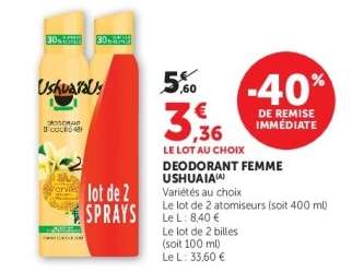 DEODORANT FEMME USHUAIA