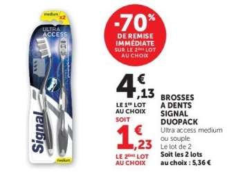 Brosses à dents Signal Duopack