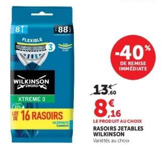 RASOIRS JETABLES “WILKINSON”