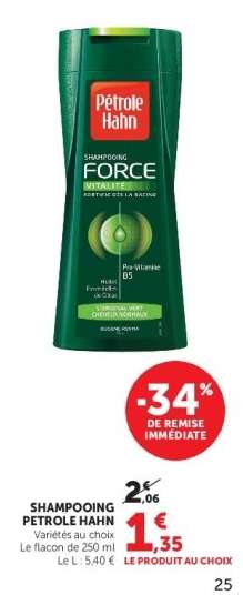 SHAMPOOING 'PETROLE HAHN'