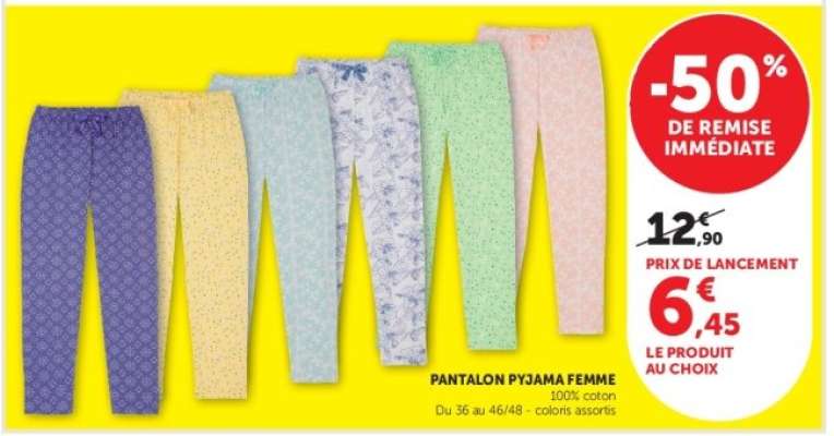 Pantalon pyjama femme