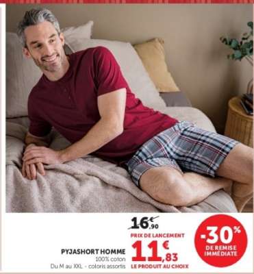 Pyjashort Homme