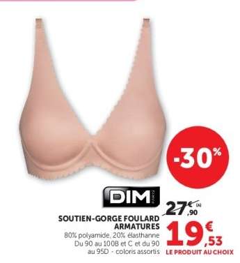 Soutien-gorge Foulard Armatures