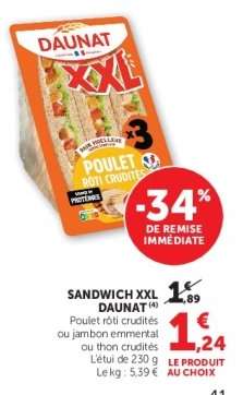 SANDWICH XXL DAUNAT