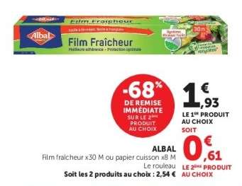 ALBAL Film fraicheur