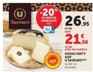 Ossau-Iraty AOP U Saveurs