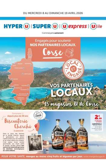 Catalogue Magasins U - 08/04/2026 - 19/04/2026.