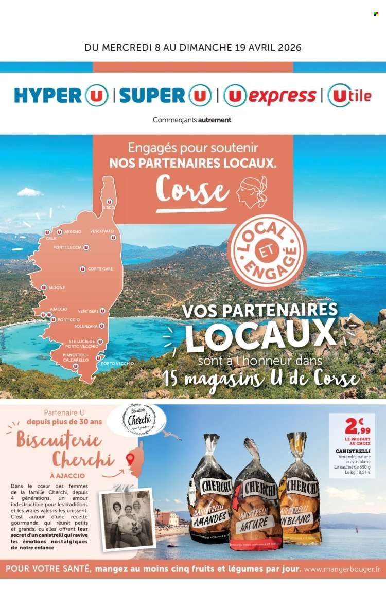 Catalogue Magasins U - 08/04/2026 - 19/04/2026.