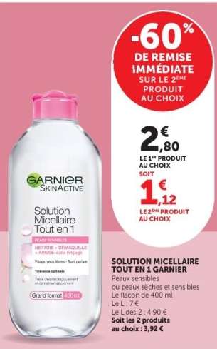 Solution micellaire Tout en 1 GARNIER