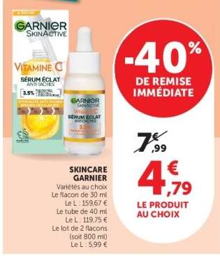 Garnier SkinActive Sérum Éclat Anti-Taches
