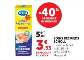 Soins des Pieds Scholl