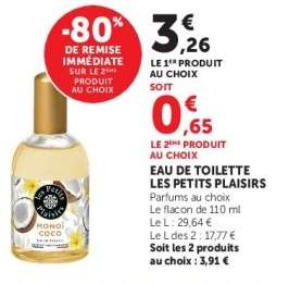 Eau De Toilette Les Petits Plaisirs