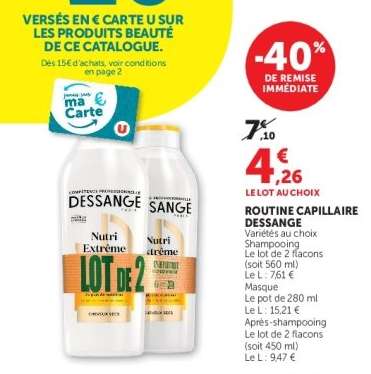 ROUTINE CAPILLAIRE DESSANGE