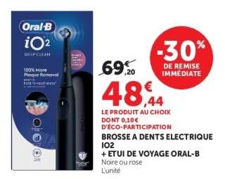 Brosse à dents électrique iO2 + étui de voyage Oral-B