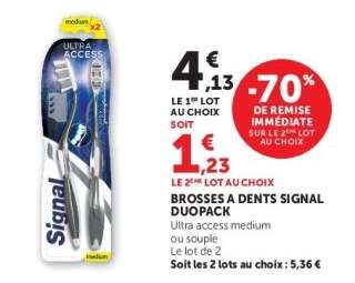Brosses à dents Signal Duopack