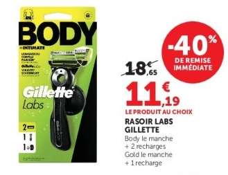 Rasoir Labs Gillette