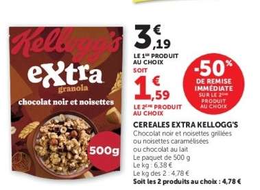 Céréales Extra KELLOGG'S
