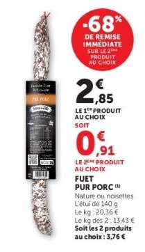 Fuet Pur Porc
