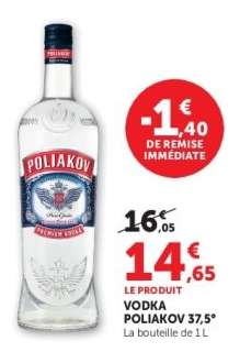 Vodka Poliakov 37,5°