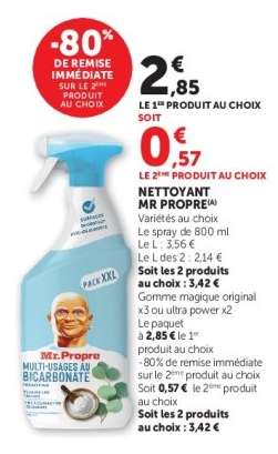 Nettoyant Mr Propre